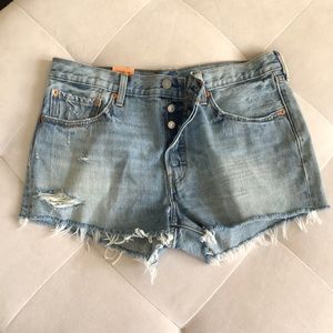 Levi’s Denim Cutoff Shorts